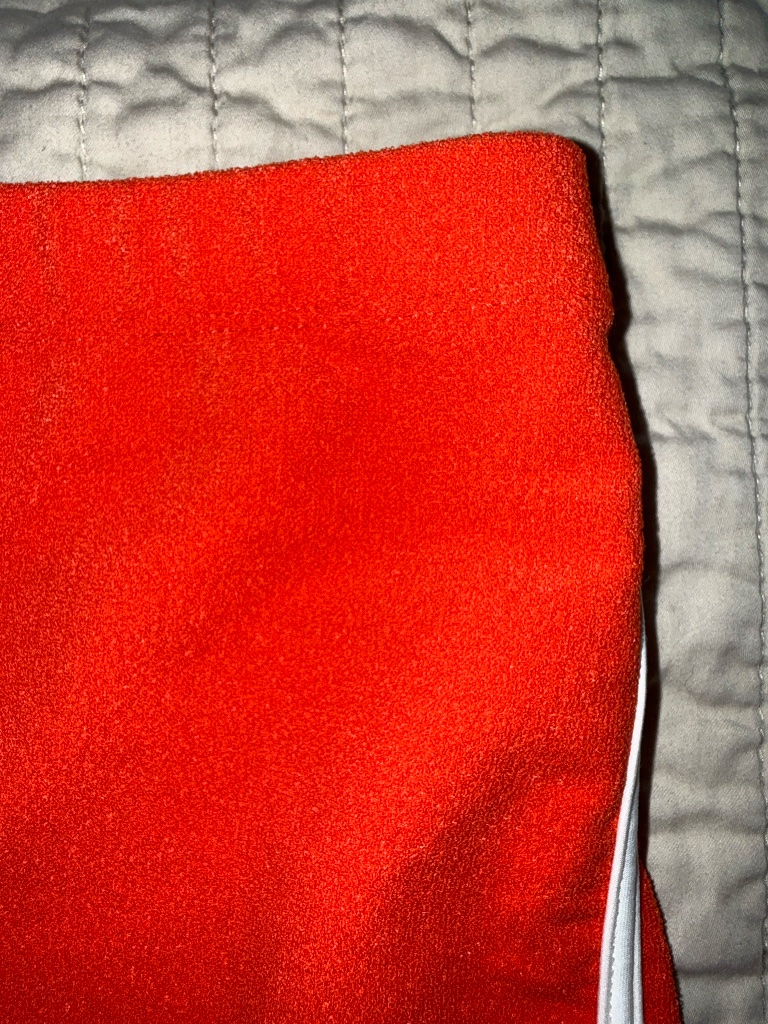 Gnash Swim Towelling Swim Shorts In Tomato Light Red Sz M Nwt — image 5 of 6